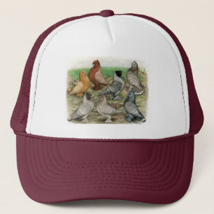 Gorra De Camionero Blondinettes encajonadas con un toque de color