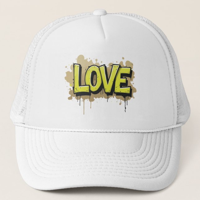 Gorra De Camionero Bloom de amor urbano (Anverso)