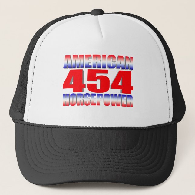 Gorra De Camionero bloque grande chevy 454 (Anverso)