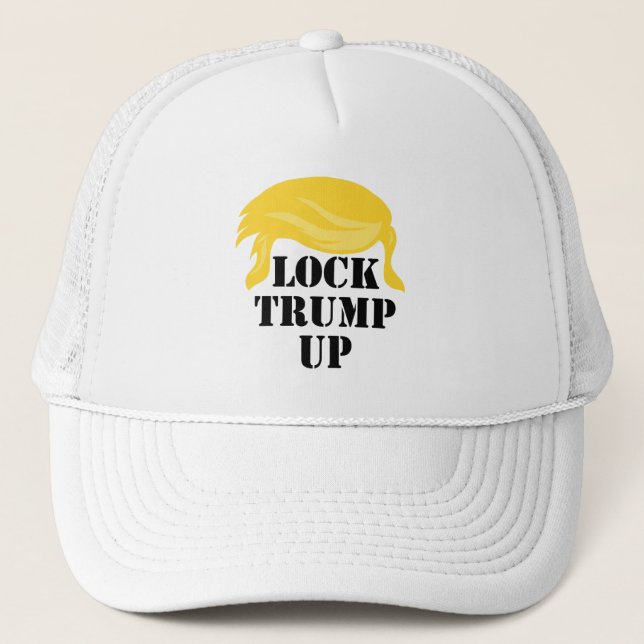 Gorra De Camionero Bloquear Trump Up (Anverso)