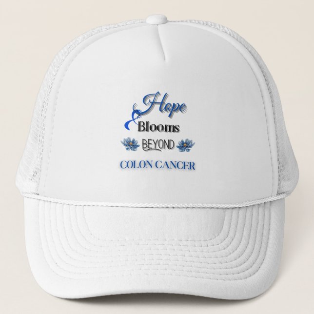 GORRA DE CAMIONERO BLOQUES DE ESPERANZA MÁS ALLÁ DEL CÁNCER DE COLÓN/ (Anverso)