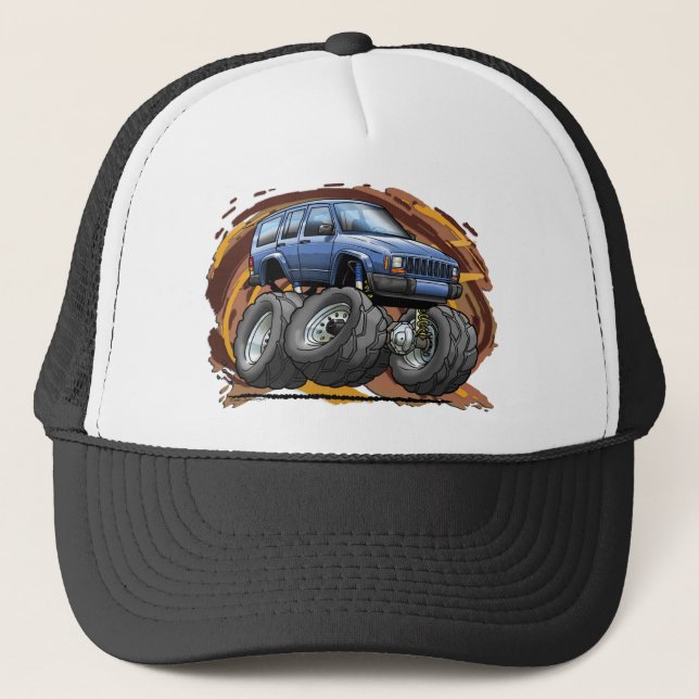 Gorra De Camionero Blue_Cherokee (Anverso)