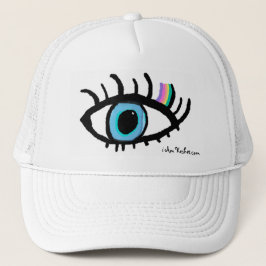 Gorra De Camionero Blue Evil Eye Hat