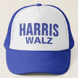 Gorra De Camionero Blue Harris Walz