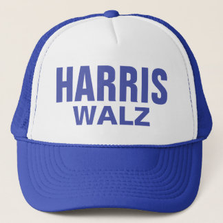 Gorra De Camionero Blue Harris Walz