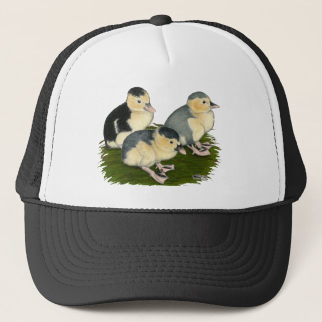 Gorra De Camionero Blue Magpie Ducklings (Anverso)