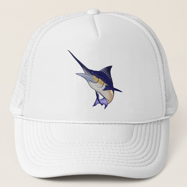 Gorra De Camionero Blue Marlin (Anverso)