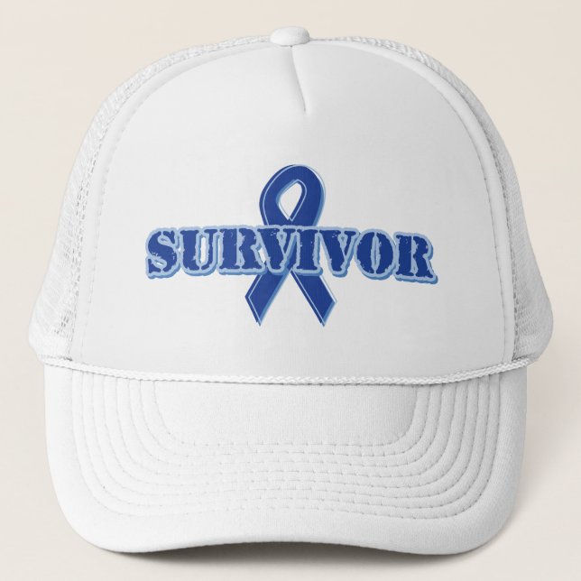 Gorra De Camionero Blue Ribbon - superviviente (Anverso)