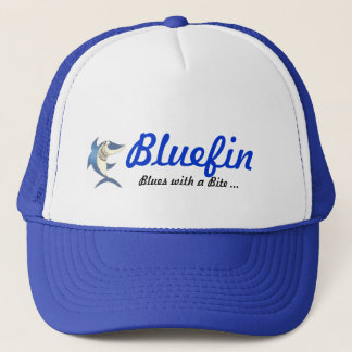 Gorra De Camionero Bluefin, azules con una mordedura…
