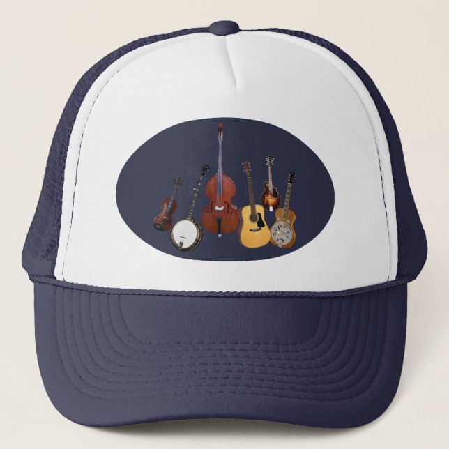 GORRA DE CAMIONERO BLUEGRASS INSTRUMENTS-HAT (Anverso)