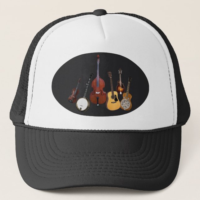 GORRA DE CAMIONERO BLUEGRASS INSTRUMENTS-HAT (Anverso)