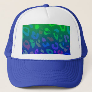 Gorra De Camionero Blues de ormbre de leopardo