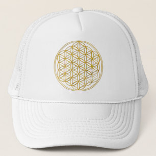 Gorra De Camionero Blume des Lebens   klein