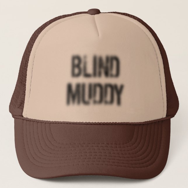 GORRA DE CAMIONERO BLURRY BLIND MUDDY (Anverso)
