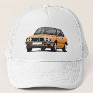 Gorra De Camionero BMW anaranjado 3 series (E30)