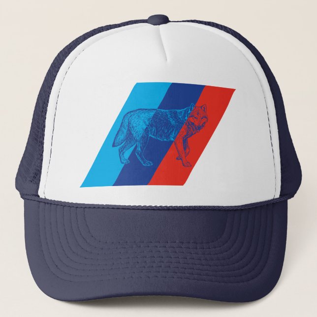 Gorra De Camionero BMW M Wolf (Anverso)