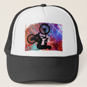 Gorra De Camionero BMX en Grunge oxidado
