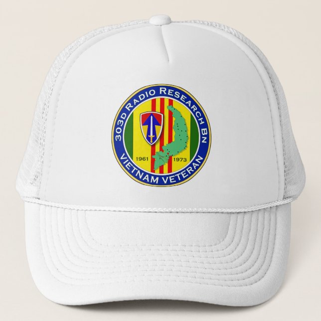 Gorra De Camionero Bn 2 de 303d RR - ASA Vietnam (Anverso)
