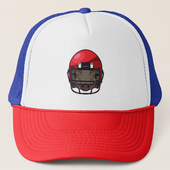 Gorra De Camionero Boar en deportes de fútbol (Anverso)