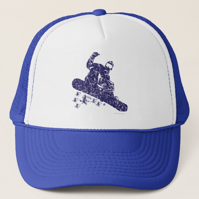 Gorra De Camionero Boarder de nieve (Anverso)