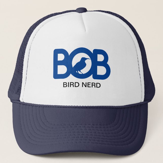 Gorra De Camionero Bob Bird Nerd (Anverso)