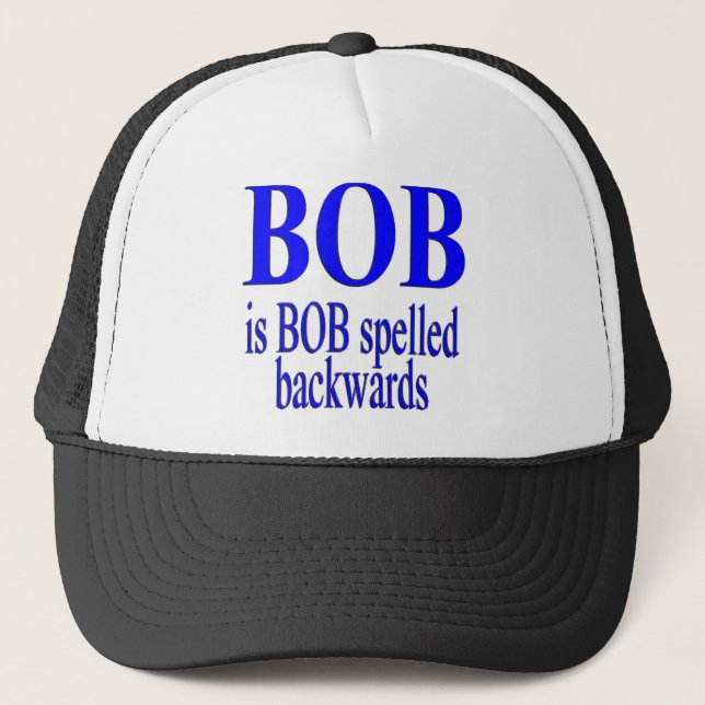 Gorra De Camionero Bob es Bob al revés (Anverso)