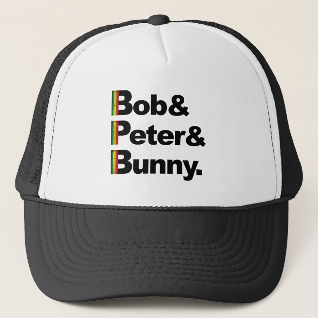Gorra De Camionero Bob&Peter&Bunny (Anverso)
