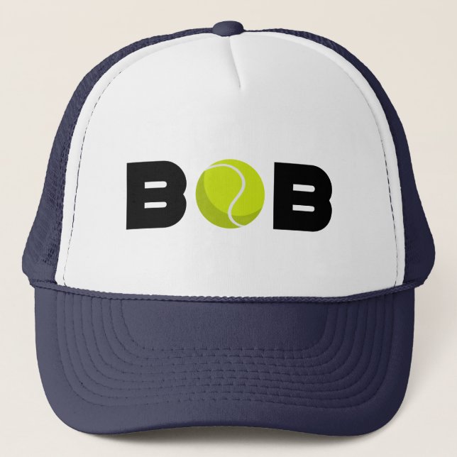 Gorra De Camionero Bob Tennis Trucker Hat (Anverso)