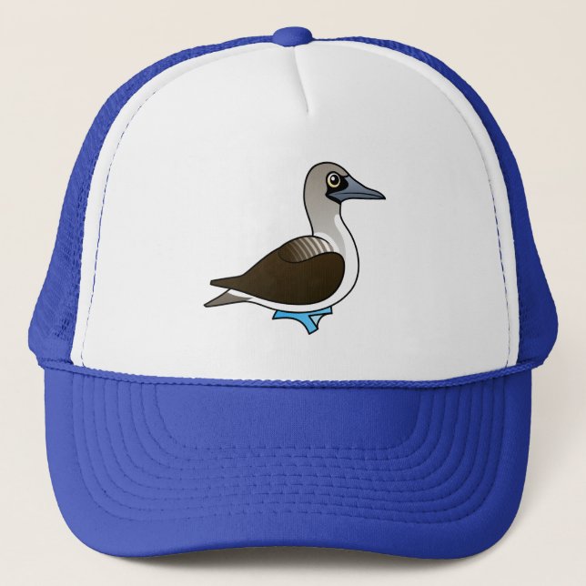 Gorra De Camionero Bobo Azul-con base lindo (Anverso)