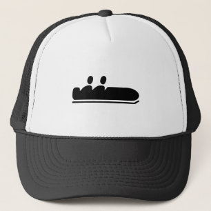 Gorra De Camionero Bobsled - Negro