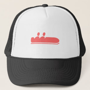 Gorra De Camionero Bobsled - Rosa tropical