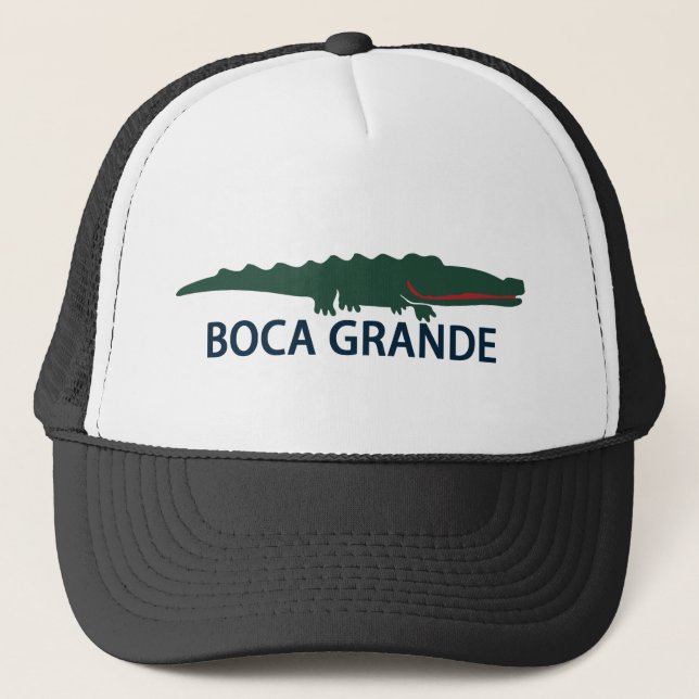Gorra De Camionero Boca grande - cocodrilo (Anverso)