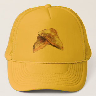 Gorra De Camionero Bocadillo asado a la parrilla del queso