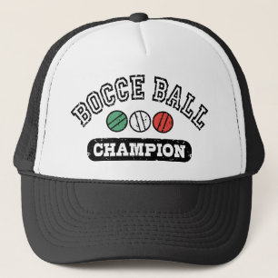 Gorra De Camionero Bocce Ball Champion