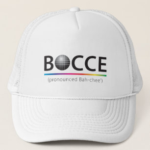 Gorra De Camionero BOCCE (casquillo pronunciado del Bah-chee')