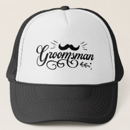 Gorra De Camionero Boda Groomsman