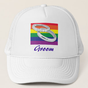 Gorra De Camionero Boda lesbiana gay
