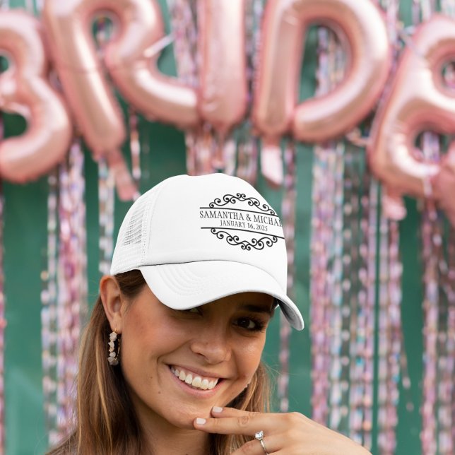 Gorra De Camionero Boda Personalizada Novia Novio  (Subido por el creador)