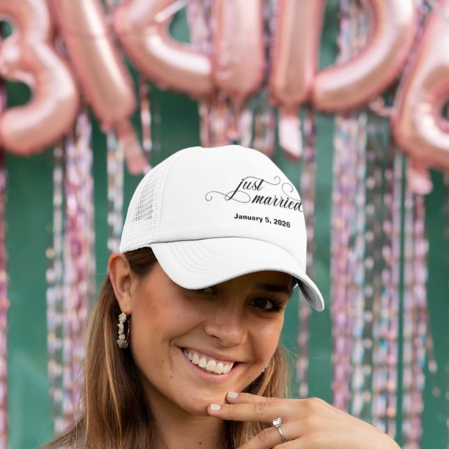 Gorra De Camionero Boda recién casado (Subido por el creador)