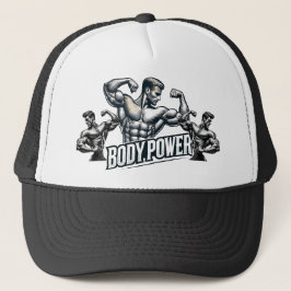 Gorra de camionero Body Power Gym Muscle Fitness