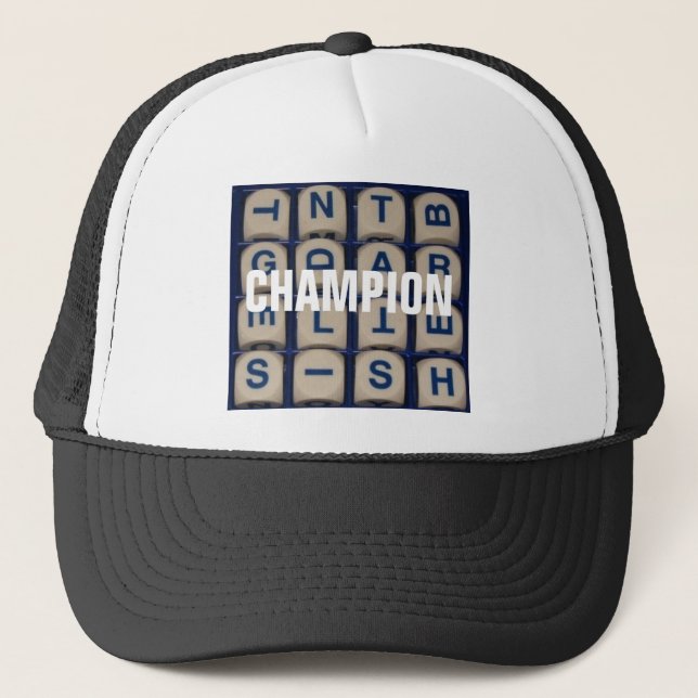 Gorra De Camionero Boggle, DEFIENDA (Anverso)