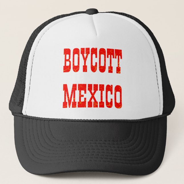 Gorra De Camionero Boicot a México (Anverso)