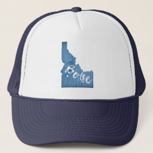 Gorra De Camionero Boise, Grano de Madera Idaho