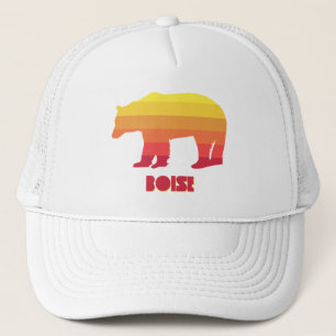 Gorra De Camionero Boise Idaho Rainbow Bear