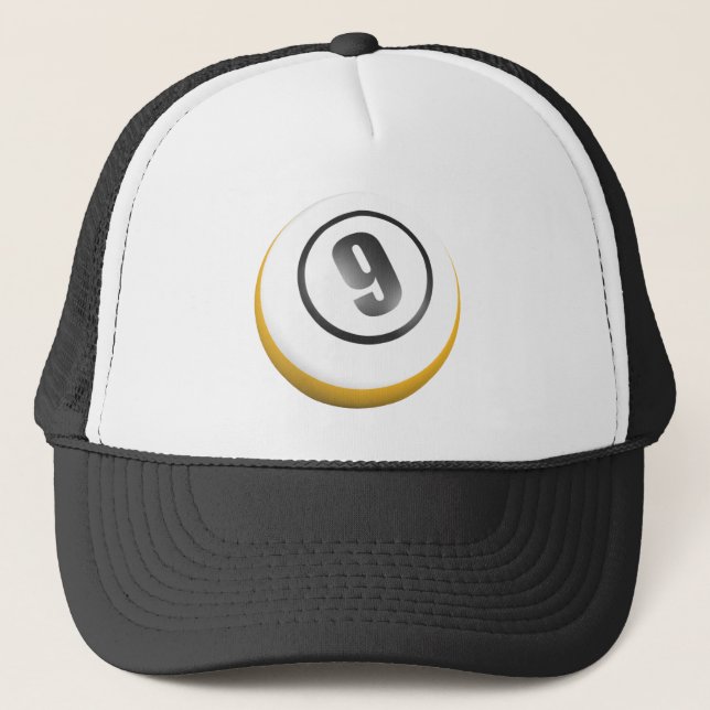 Gorra De Camionero Bola 9 (Anverso)