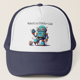Gorra De Camionero bola de béisbol robot