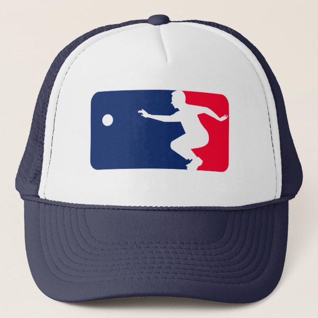 Gorra De Camionero Bola de Bocce de la primera división (Anverso)