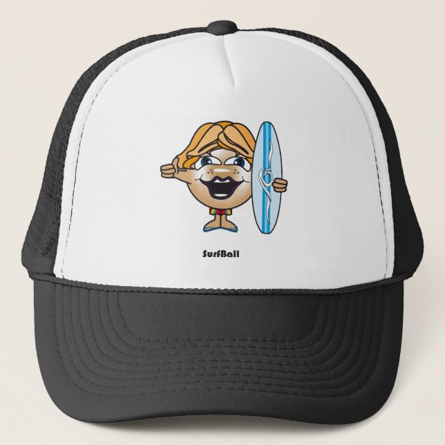 Gorra De Camionero Bola de la resaca (Anverso)