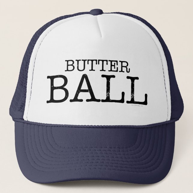 Gorra De Camionero Bola Turquía de la mantequilla (Anverso)