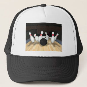 Gorra De Camionero Bola y pernos de bolos: modelo 3D: